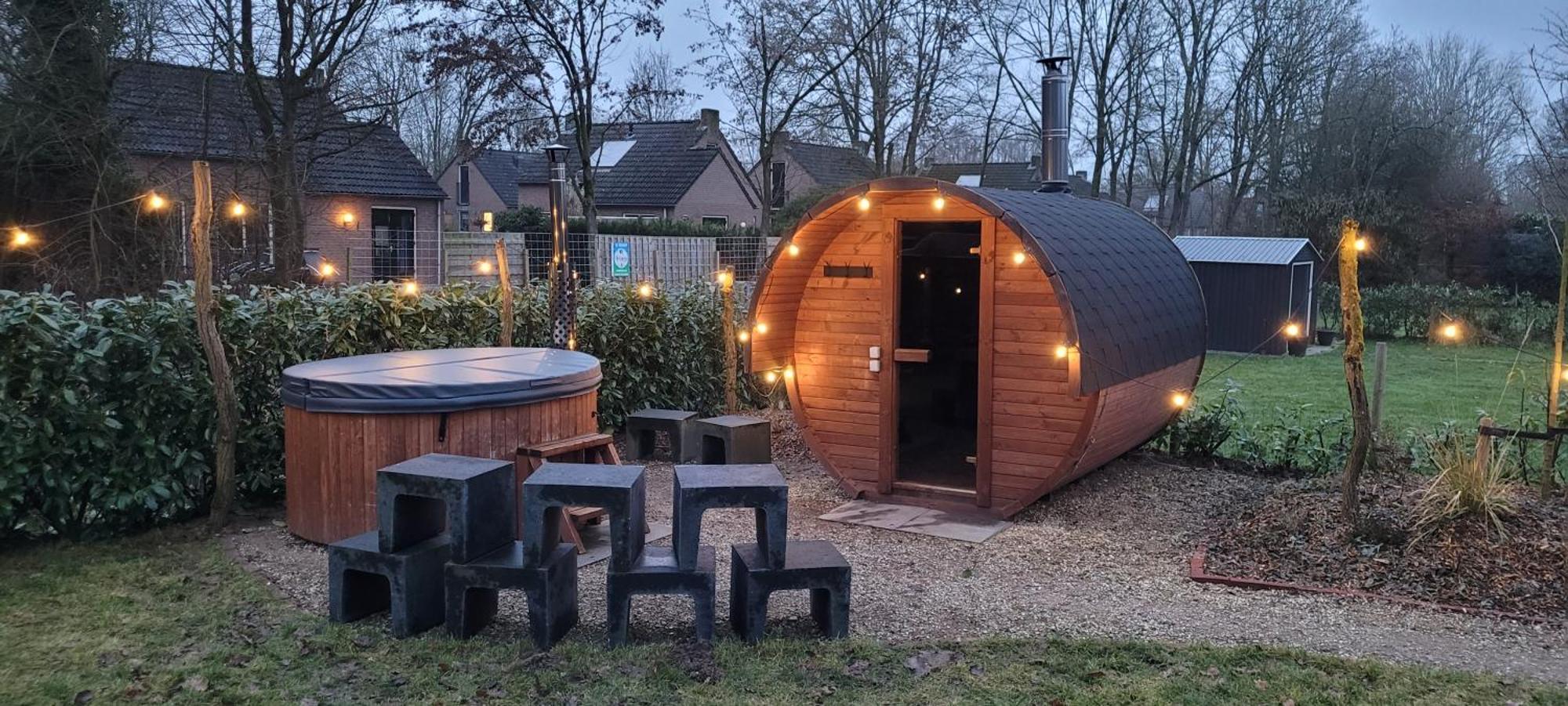 Evergreen Wellness Met Sauna & Hottub Ewijk Dış mekan fotoğraf